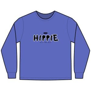 Hippie Simple Long Sleeve T-Shirt