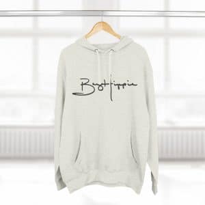 Three-Panel Fleece Hoodie